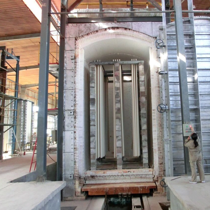 Yingfeng Machinery - Large Size Car Bottom Loading Industrial Heating Low Thermal Conduct Coeffi-cient Furnace Ceramic Shuttle Kiln Shuttle kiln 1