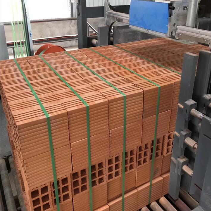 Fully autotmaic Semi-auto robot arm stacker clay cement brick packing package machine