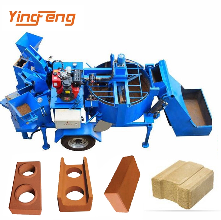Yingfeng Machinery - Commercial M7mi Automatic Vacuum Extruder Interlocking Fired Soil Clay Brick Making Machine Price Interlock brick press machine 1