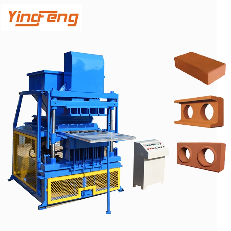 Yingfeng Machinery - Yf2-40 Manual Vacuum Bricks Extruder Concrete Cement Solid Tile Hollow Clay Block Brick Block Making Machine Interlock brick press machine 1
