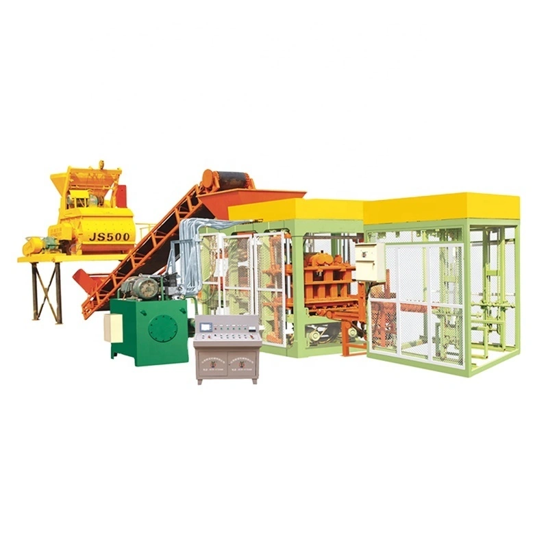 Yingfeng Machinery - QT4-15 Fully Automatic Block Making Machine Hollow Block Machine Brick Block Moulding Machine Cement Block Making Machine 1