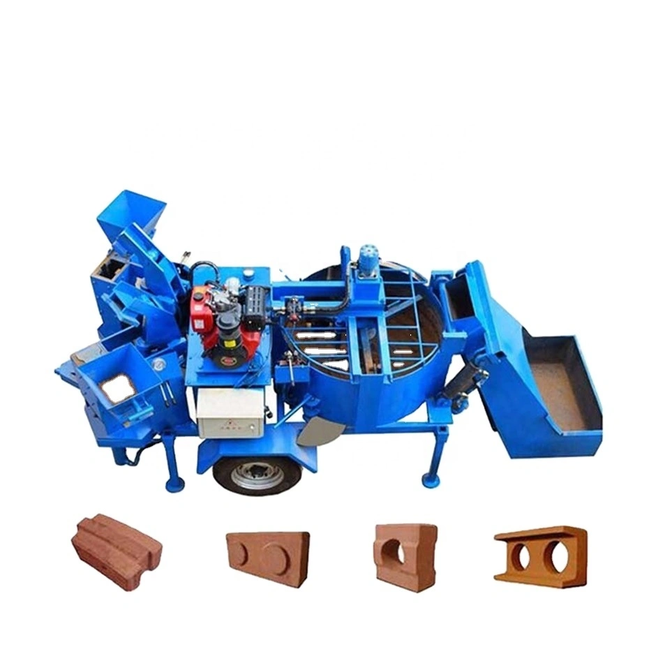 Yingfeng Machinery - Specializing in the production of concrete ceramic modeling cement clay brick machine Interlock brick press machine 1