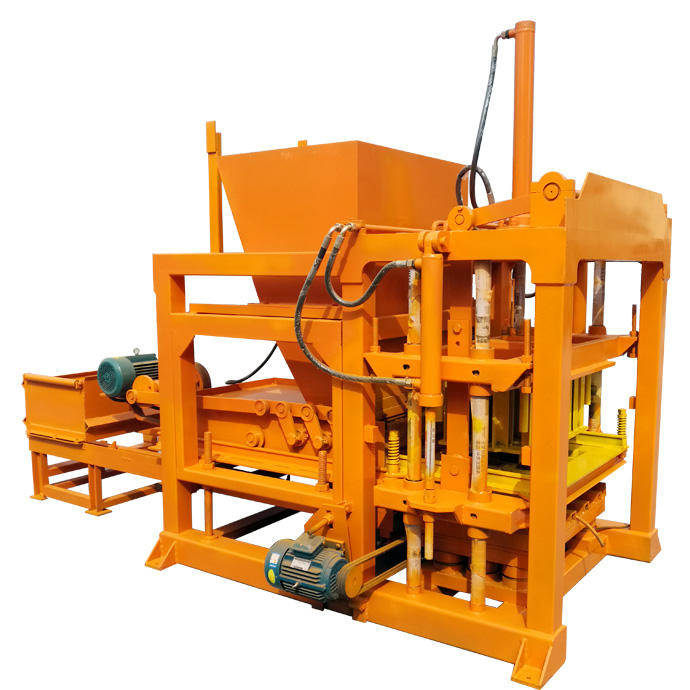 Yingfeng Machinery - Factory directly sell QTJ4-25 semi automatic concrete block making machine Cement Block Making Machine 10