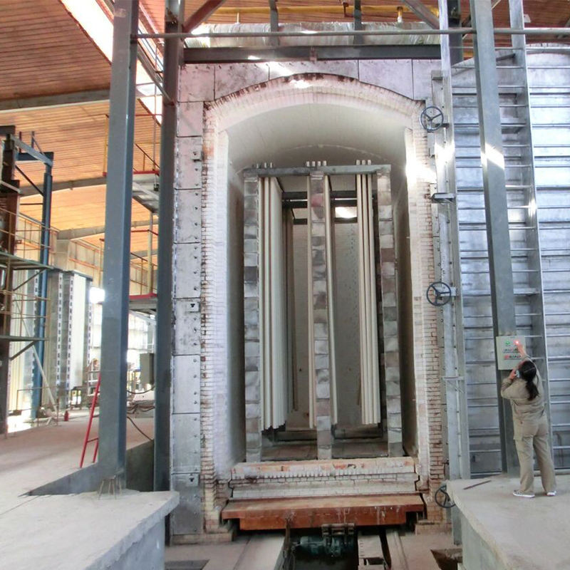 Yingfeng Machinery - 1400 Degree Industrial Ceramic Kiln Ceramic Mugs Plates High Temperature Fire Kiln Trolley Shuttle kiln 8