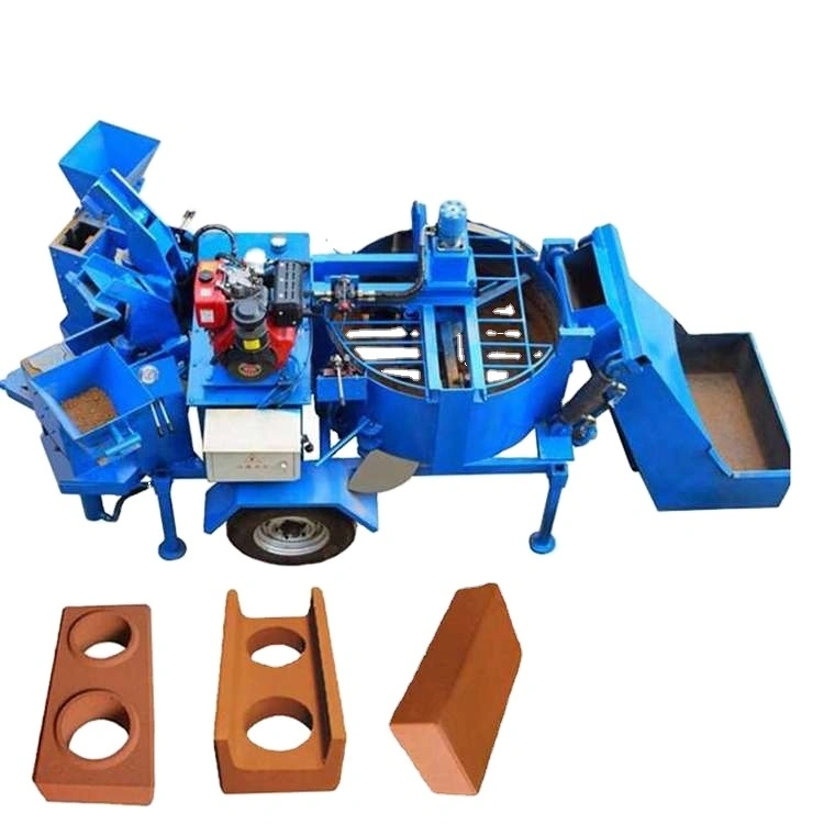 Yingfeng Machinery - House Bricks Hydraulic Pressure Automatic Soil Interlocking Brick Making Machine Interlock brick press machine 1