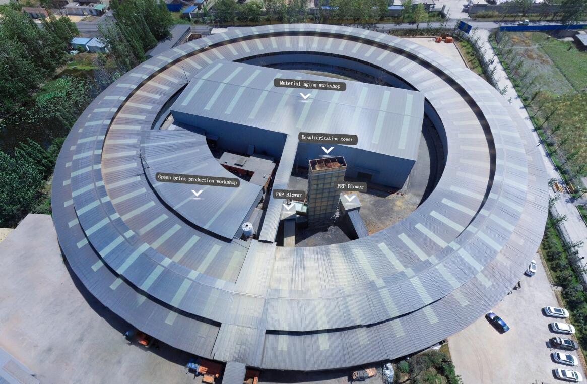مصنع أفران دوارة دائرية من الطوب الطيني لصناعة السيراميك، تجفيف وحرق الطوب الطيني، فرن نفق مقابل فرن أسطواني 2