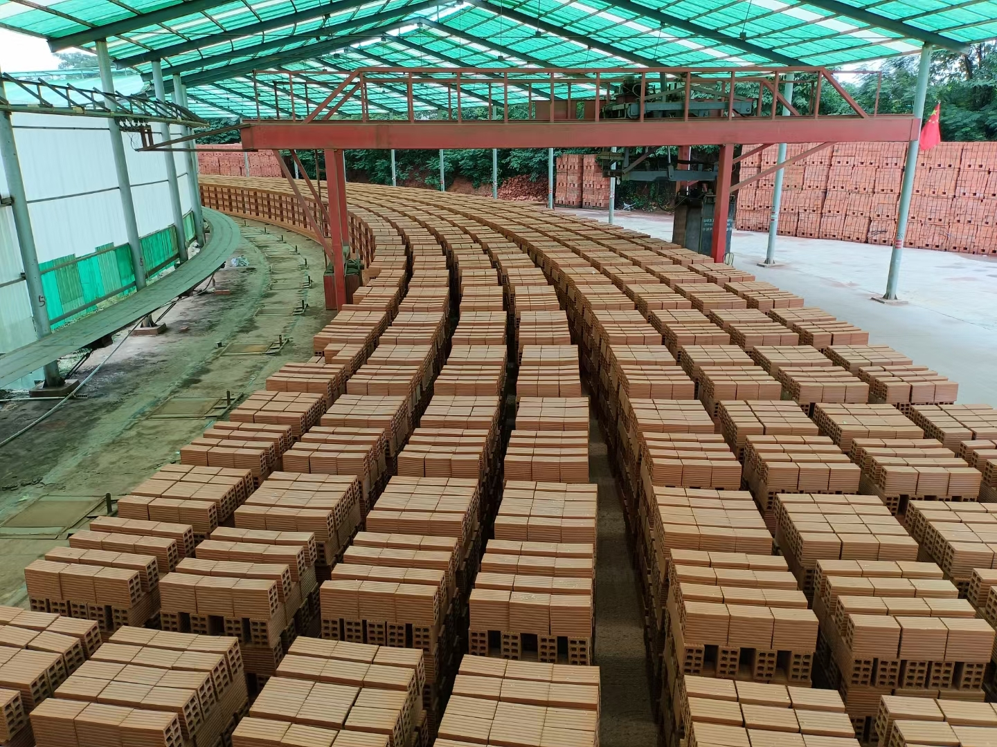 Professional Automatic Mobile Ring Tunnel Kiln Clay Brick Production Factory manufacturers 1