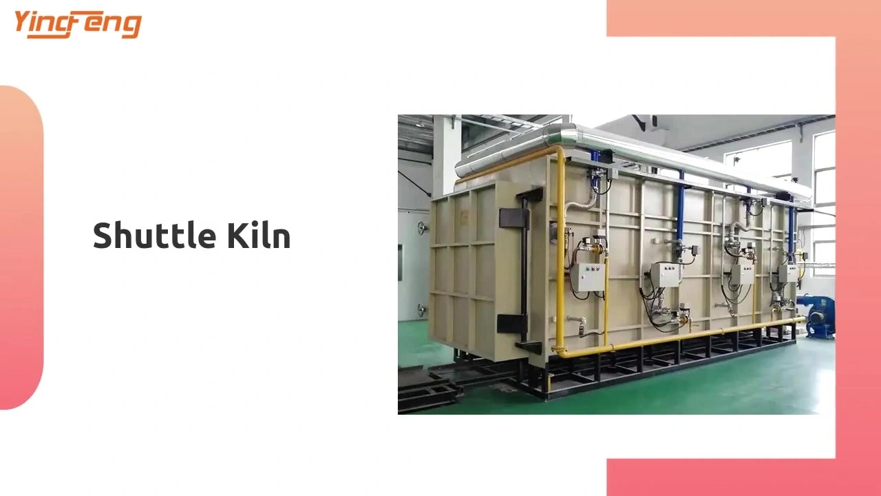 Fiber High Temperature Ceramic Shuttle Kiln 1