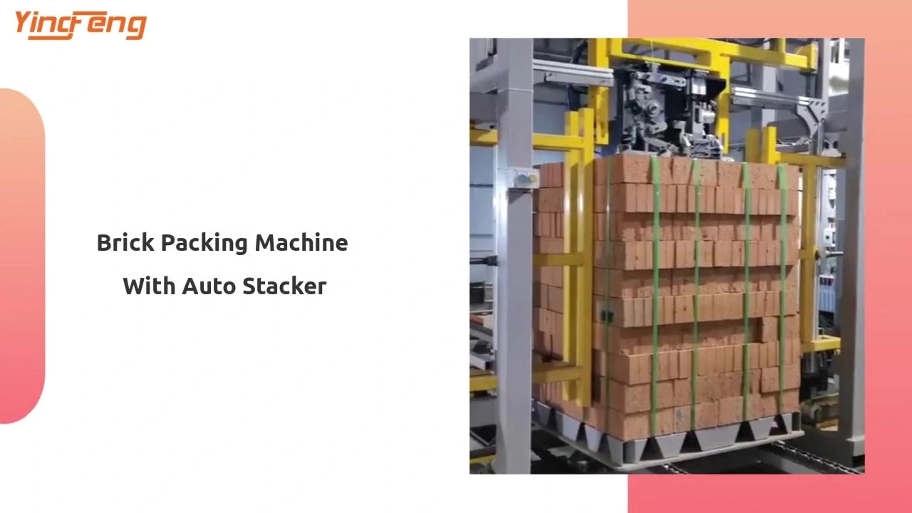 Brick Packing Machine With Auto Stacker 1