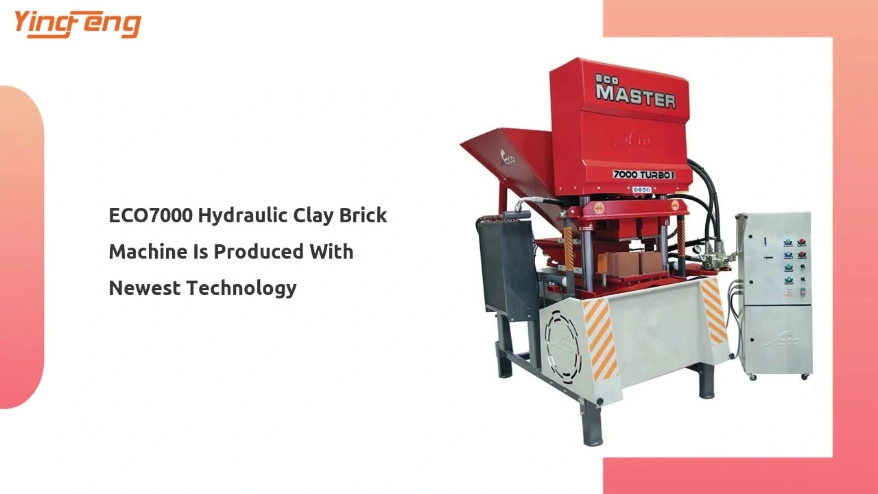 ECO7000 Diesel Engine Hydraulic Clay Brick Interlocking Brick Making Machine Hot Sale in South America Africa 1