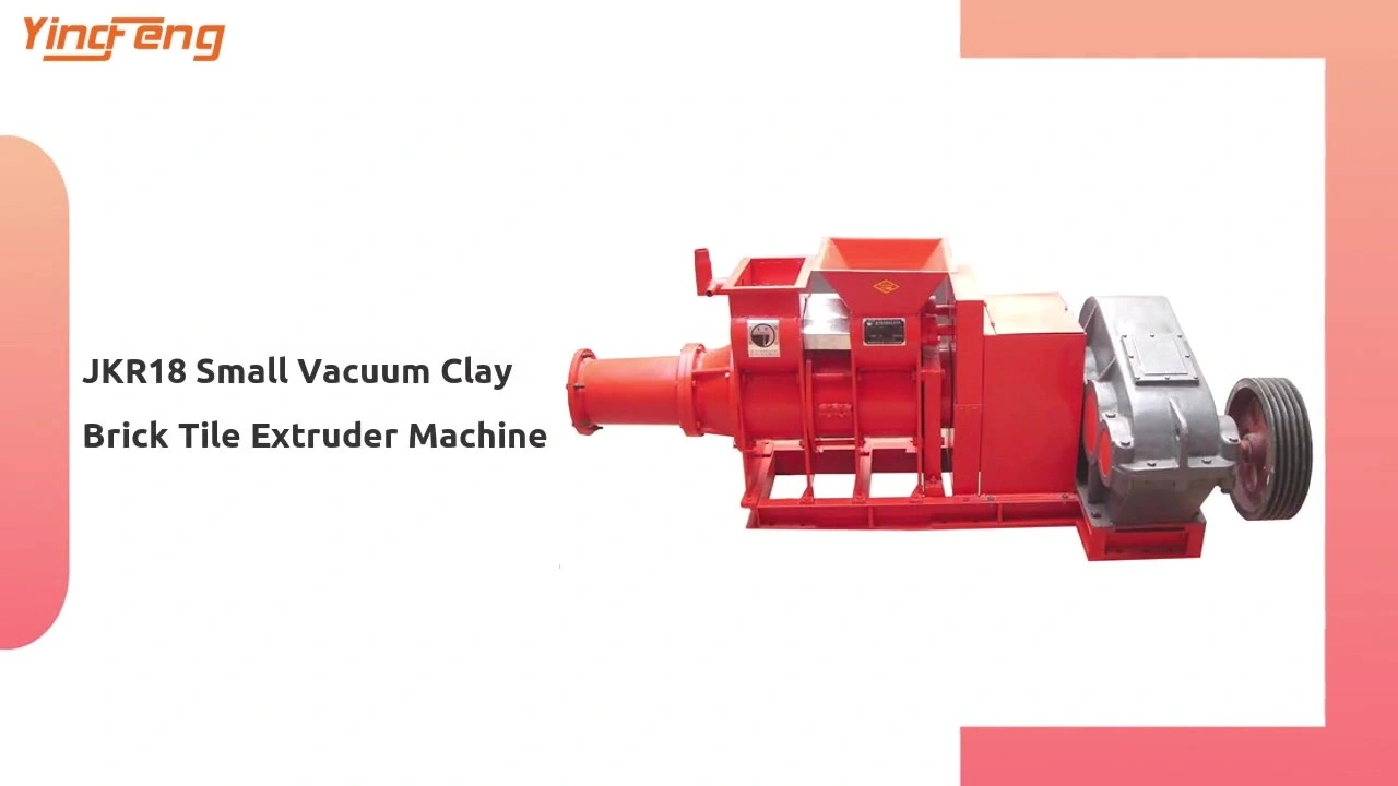 JKR Small Vacuum Clay Brick Tile Extruder Machine 1
