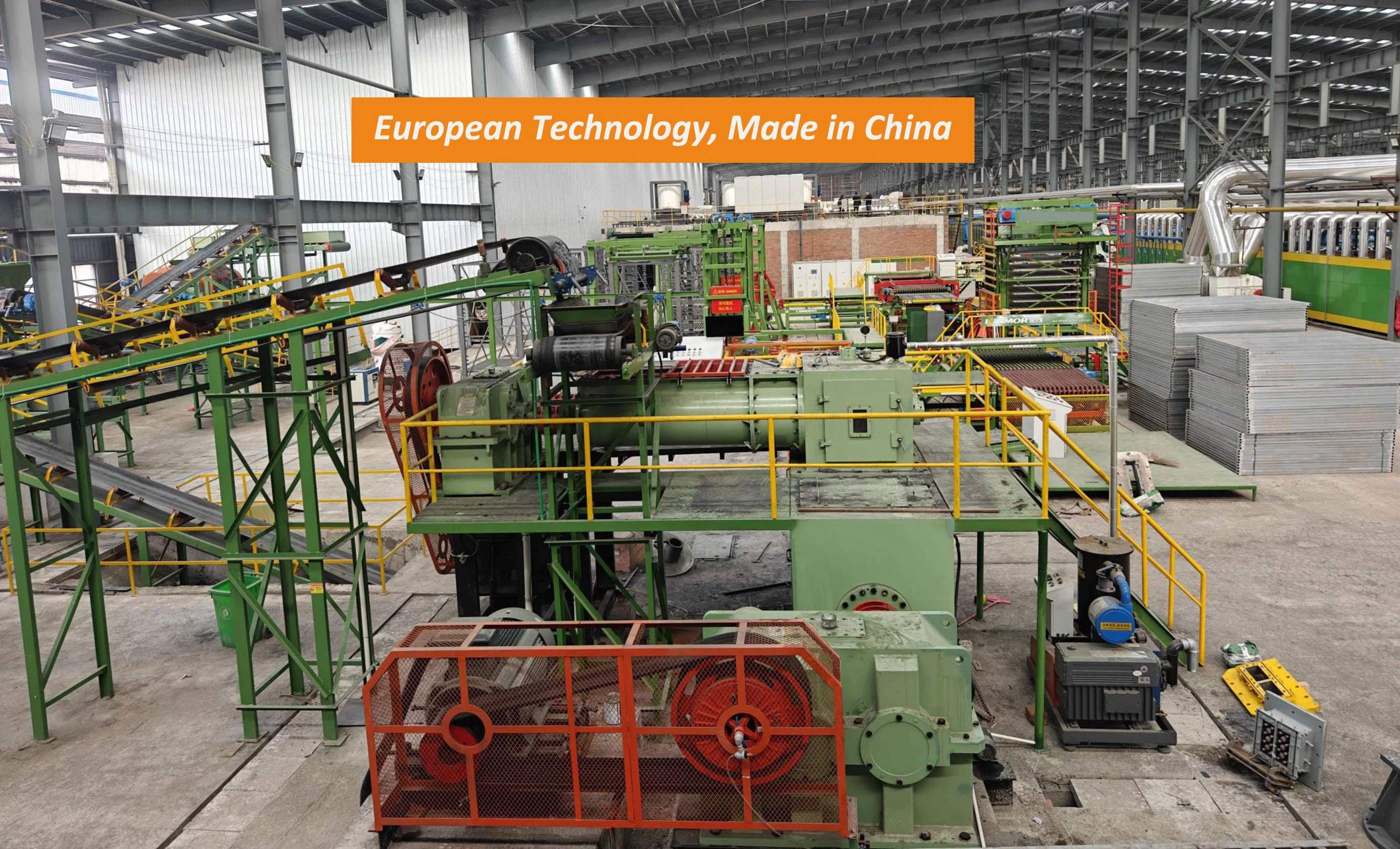 Extrusora de plástico semiduro para ladrillos de arcilla de alta gama 1