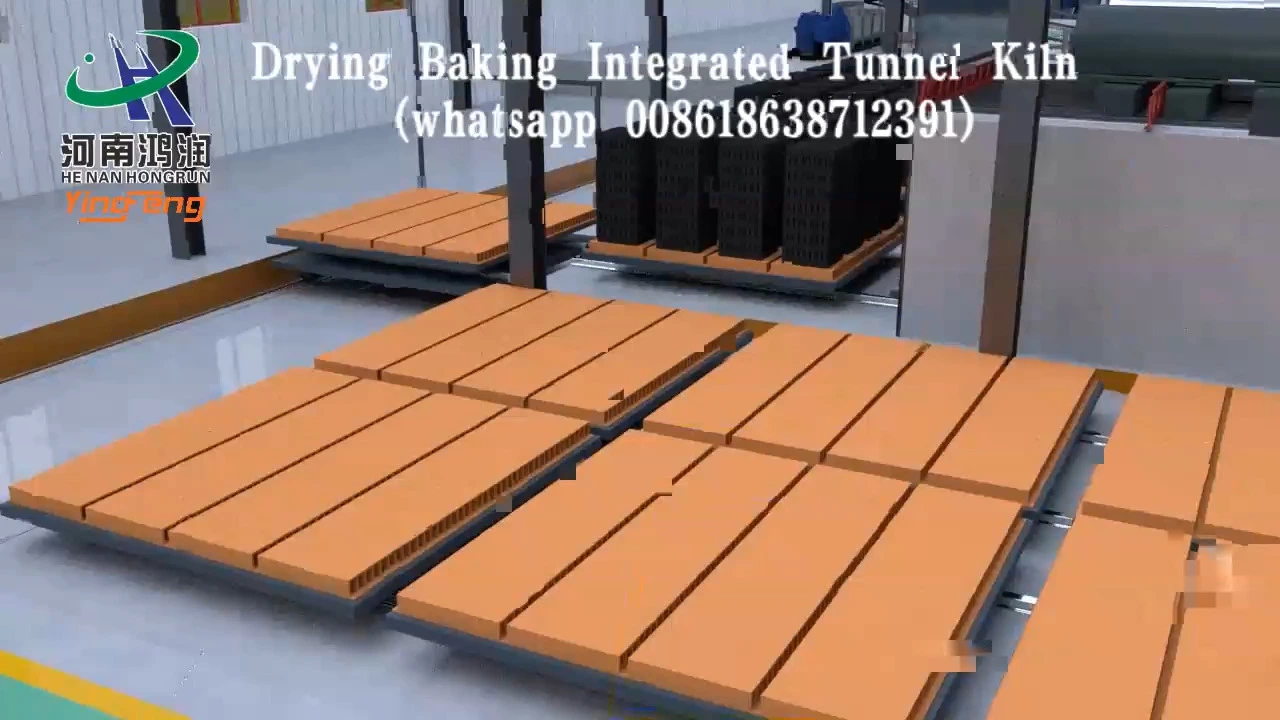 Drying and firing integrated Linear tunnel kiln 1