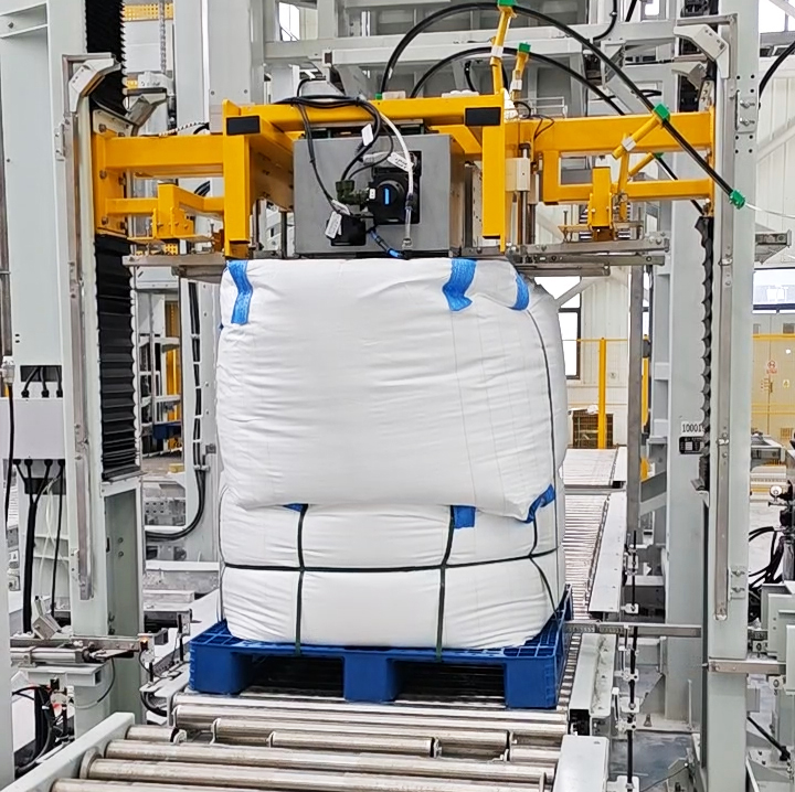  Automatic dual ton bag strapping machine