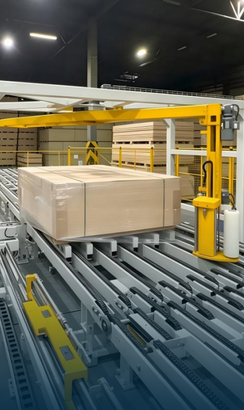  → Industrial Board Packaging Line 