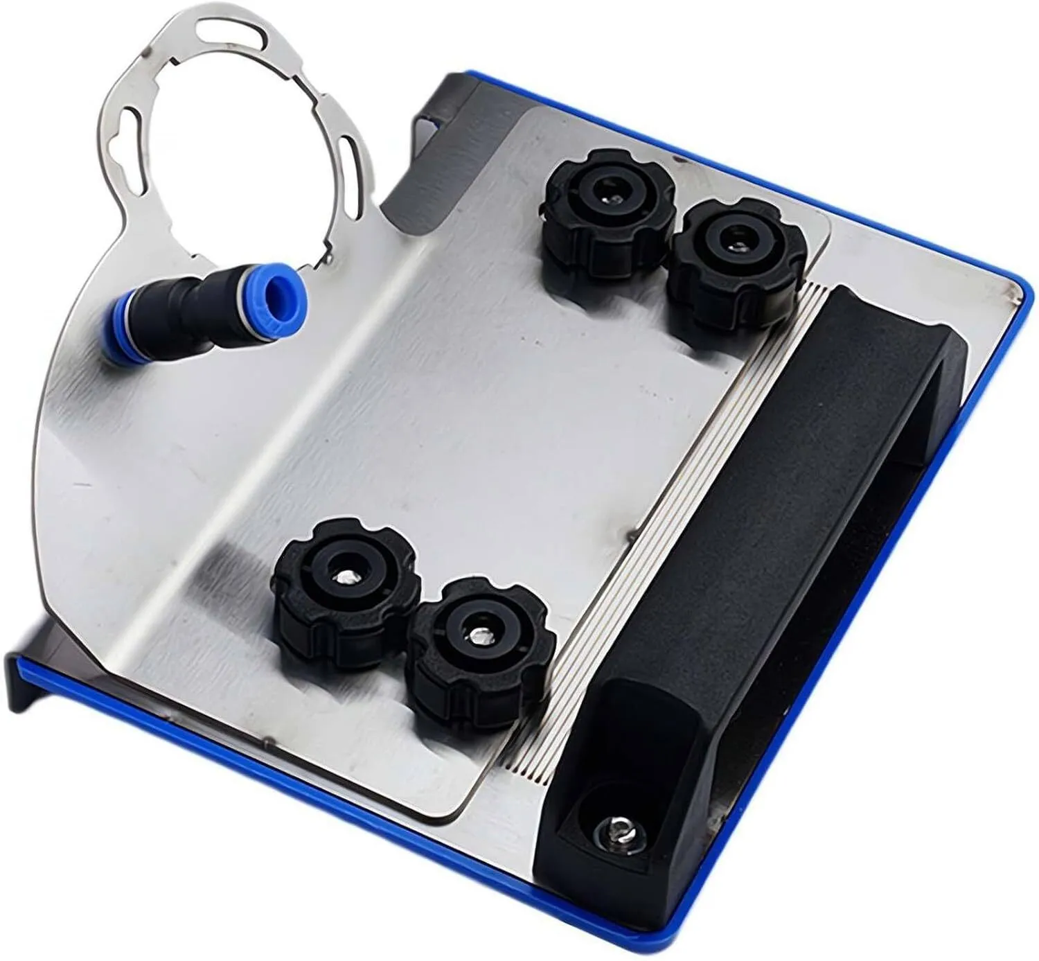 Angle Grinder Stand for Tile 45° Chamfer Cutting | Universal Fixed Stand for 100 Type Grinders | Precision Miter Tool 1