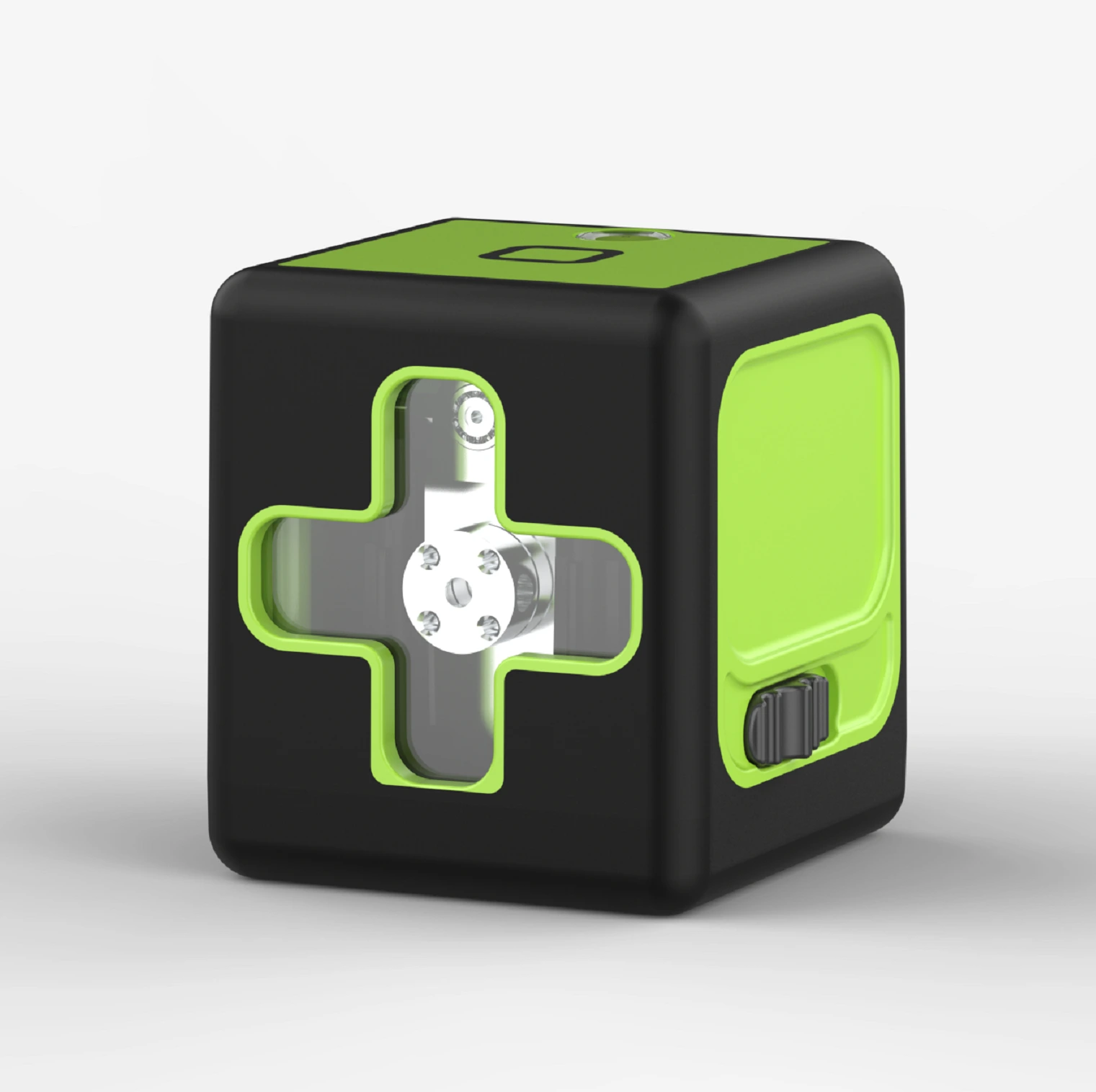 Mini Box Laser Level with rechargeable and replaceable batteries & 4-Level Brightness 1