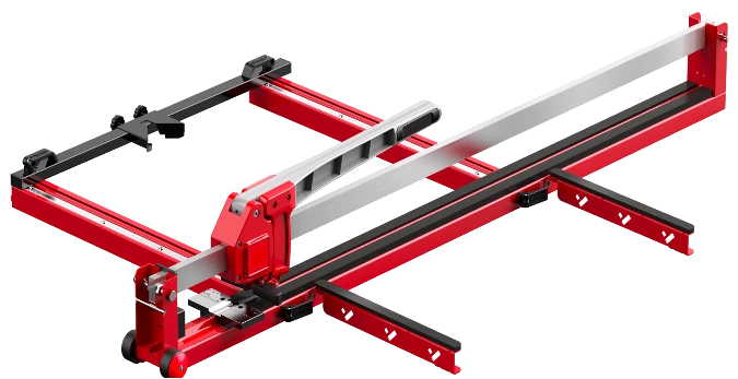 1200mm Professional Square Steel Single-Rail Tile Cutter | Industrial High-Precision Cutting System 1