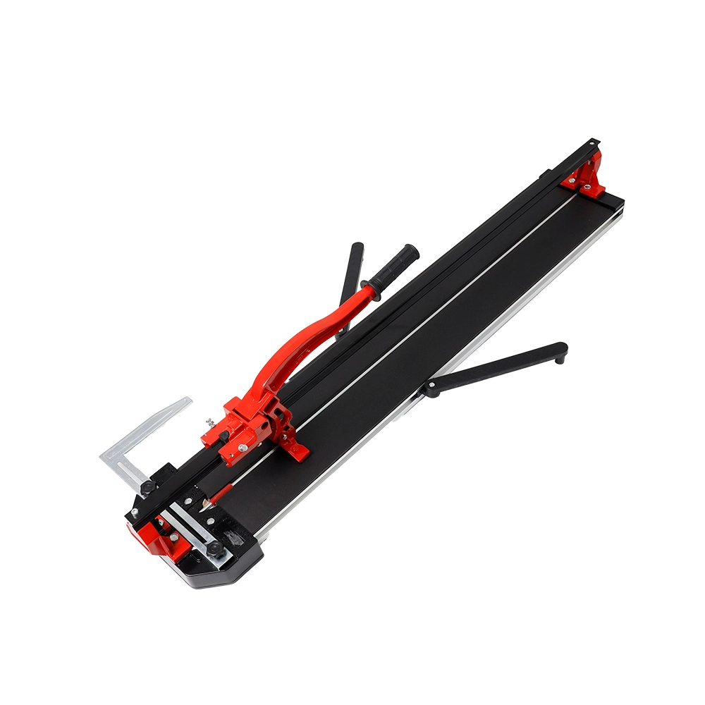 24-Inch Single-Rail I-Beam Tile Cutter | 1000kg Breaking Force & Precision Aluminum Base 1