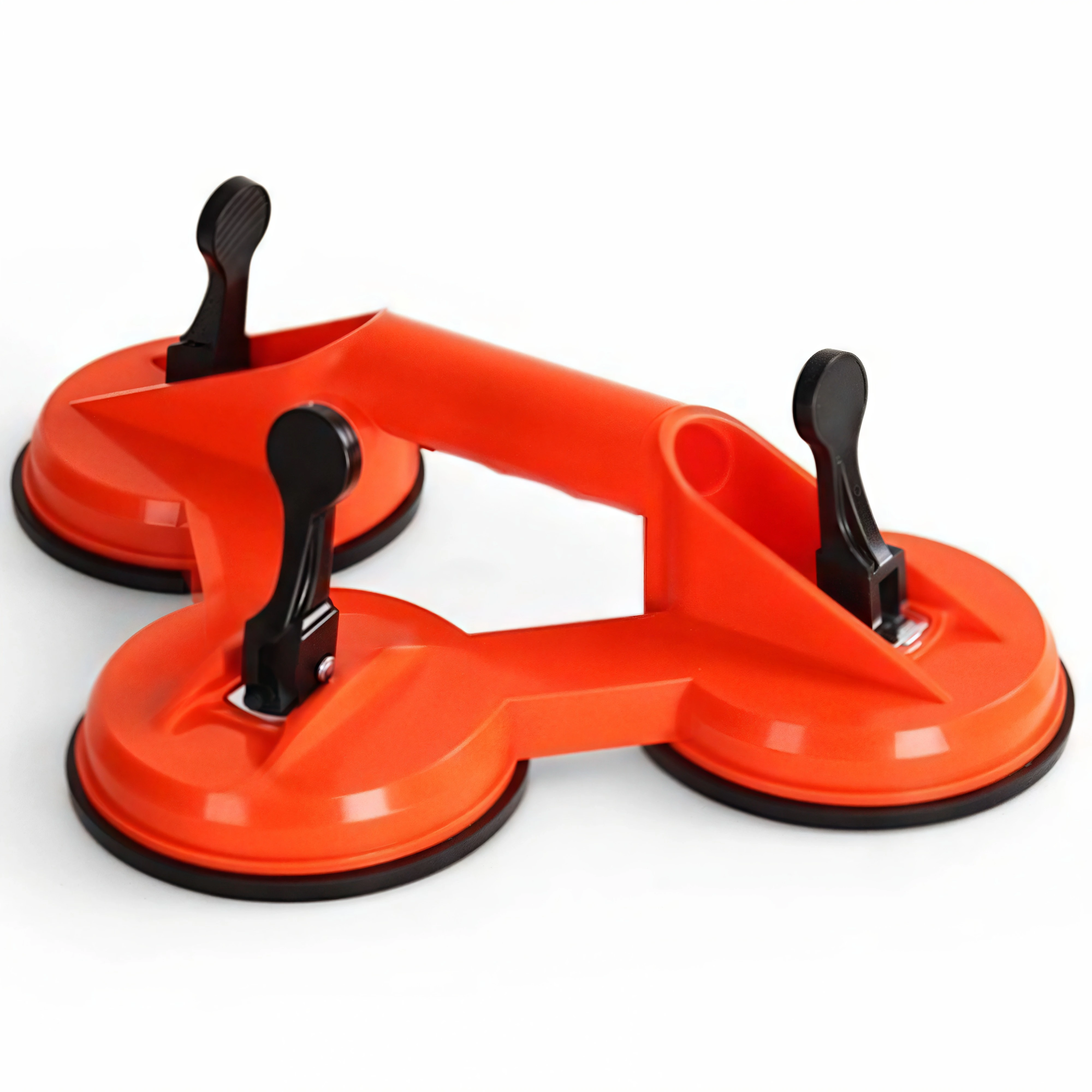 Double Rubber Suction Cup Lifter - Heavy Duty Glass Lifting Handle & Tile Moving Tool 1