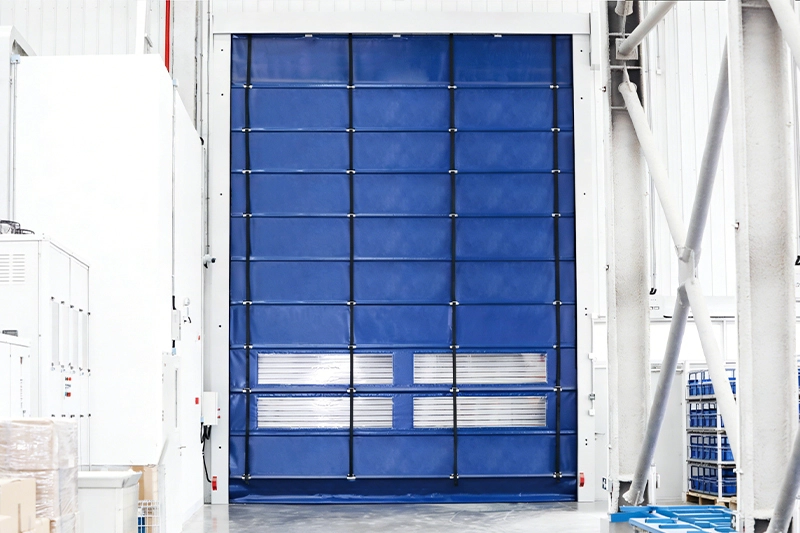 High-Speed Stacking Door