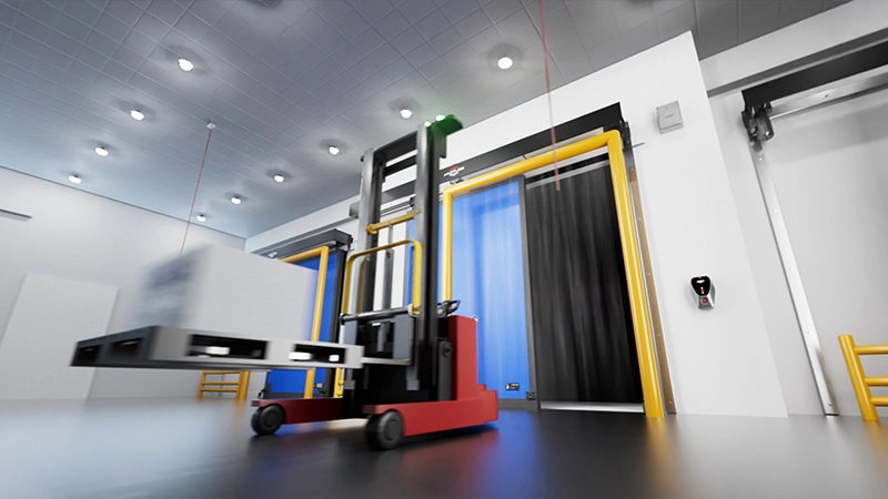 冷库高速滑动门 1