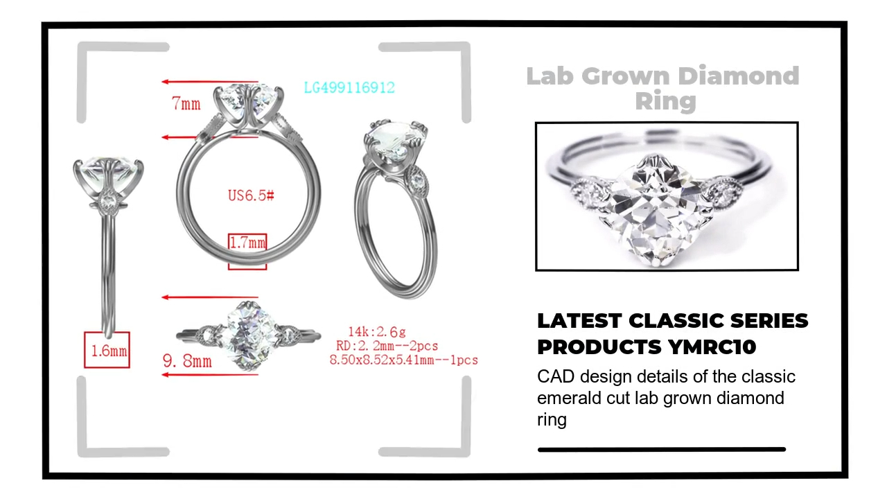 Custom lab diamond rings Suppliers Manufacturer | Tianyu gems 2