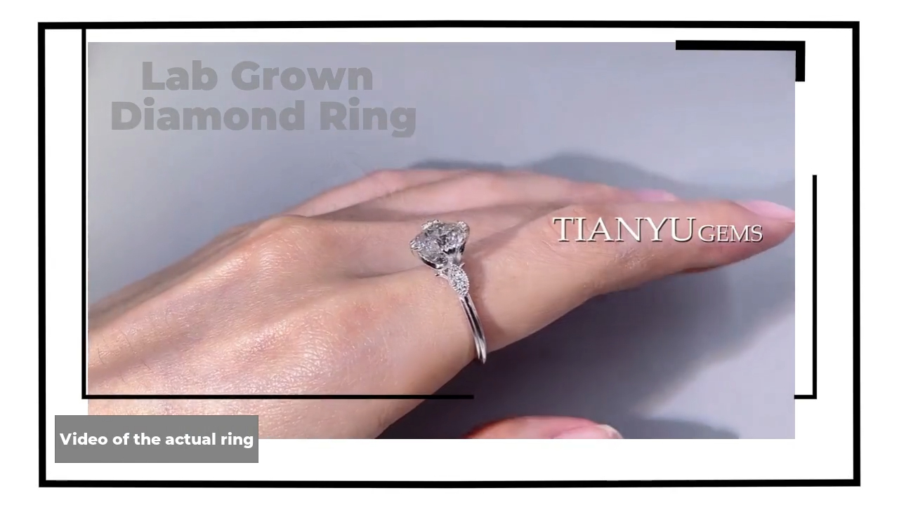 Custom lab diamond rings Suppliers Manufacturer | Tianyu gems 4