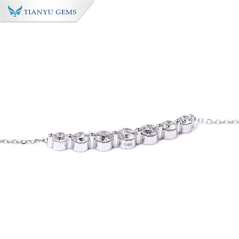 Custom lab diamond necklaces Suppliers | Tianyu gems 8