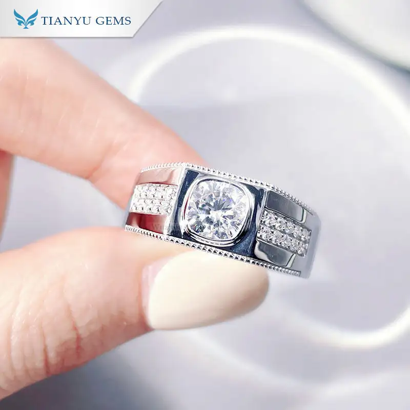 Tianyu gems | Latest male engagement rings Manufacturers 2