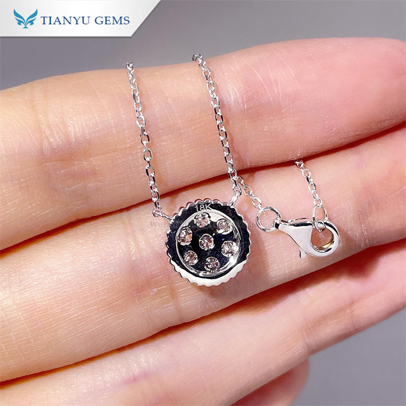 Tianyu gems | High-quality lab grown diamonds necklace Manufacturers 9