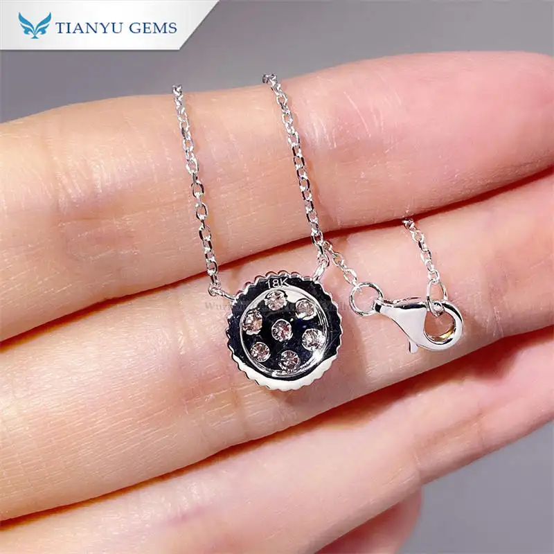 Best lab diamond pendant necklace Suppliers | Tianyu gems 6