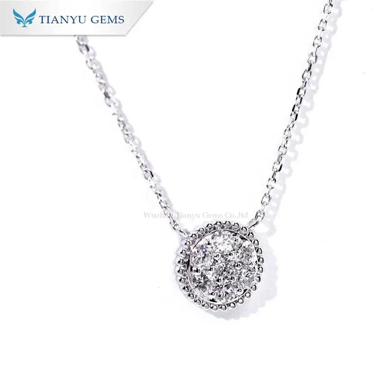 Best lab diamond pendant necklace Suppliers | Tianyu gems 3
