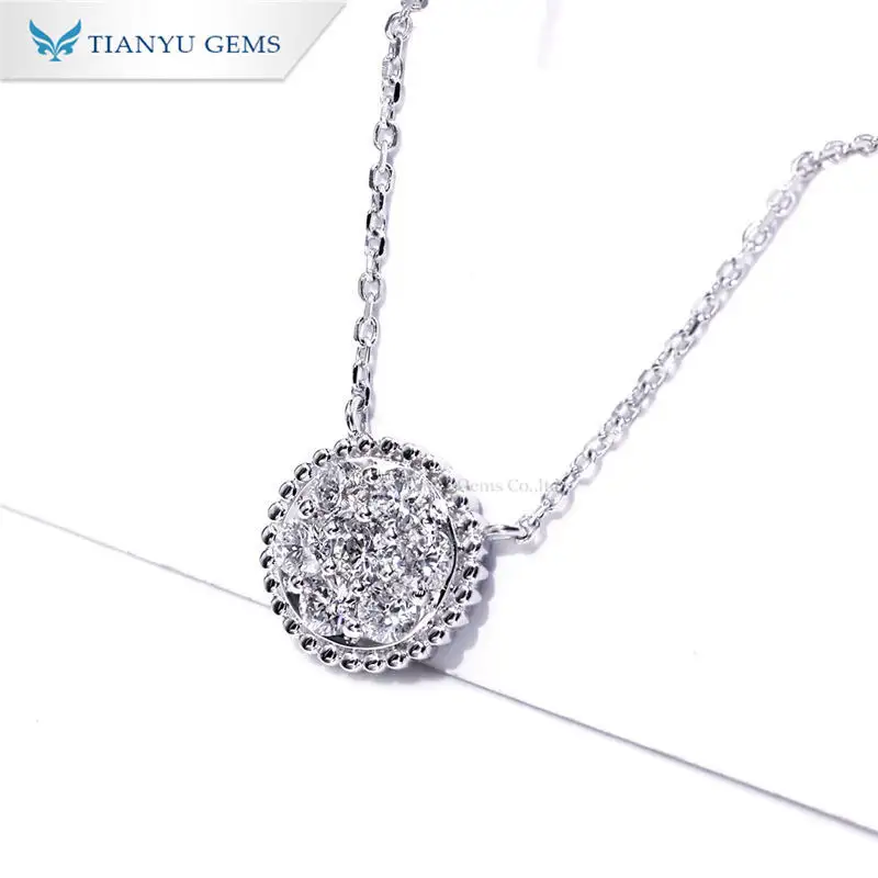 Best lab diamond pendant necklace Suppliers | Tianyu gems 2