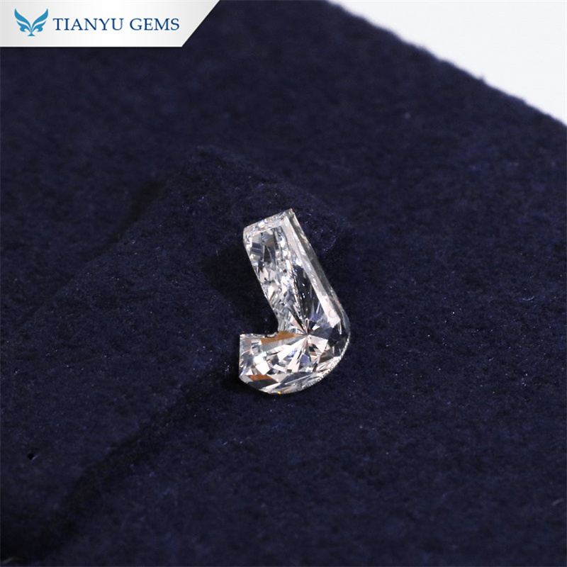 Antique 0.5ct na Lab Grown Diamond Letter J 7