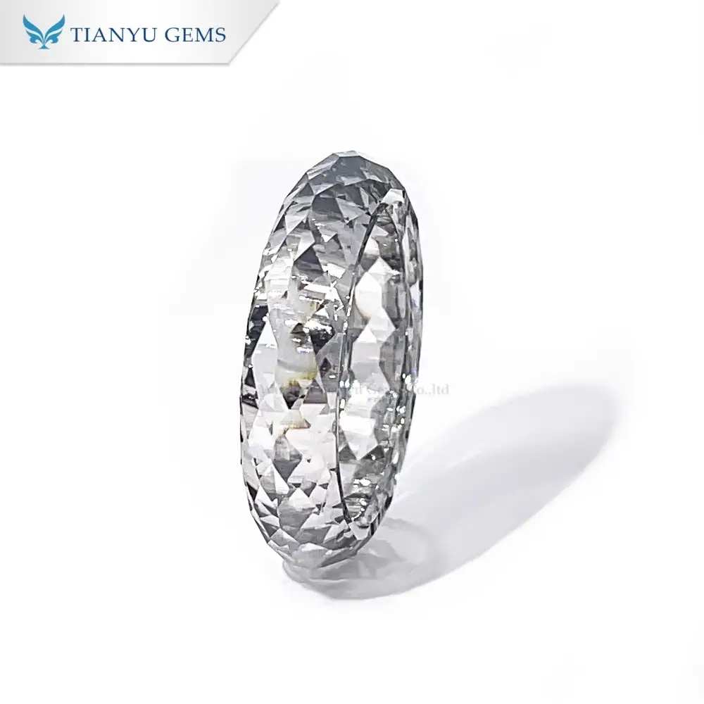 Grey Moissanite All Diamond Rings Band 1