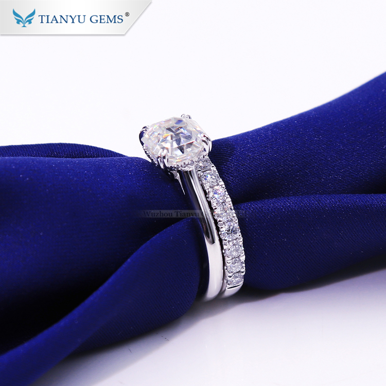 Custom wedding ring sets for women Suppliers Manufacturer | Tianyu gems 9