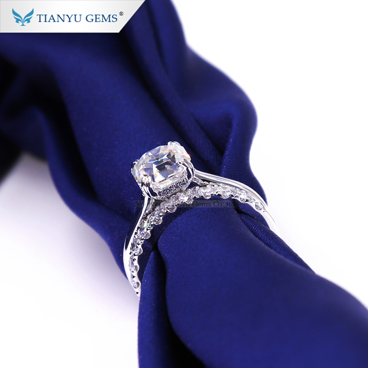 Custom wedding ring sets for women Suppliers Manufacturer | Tianyu gems 8