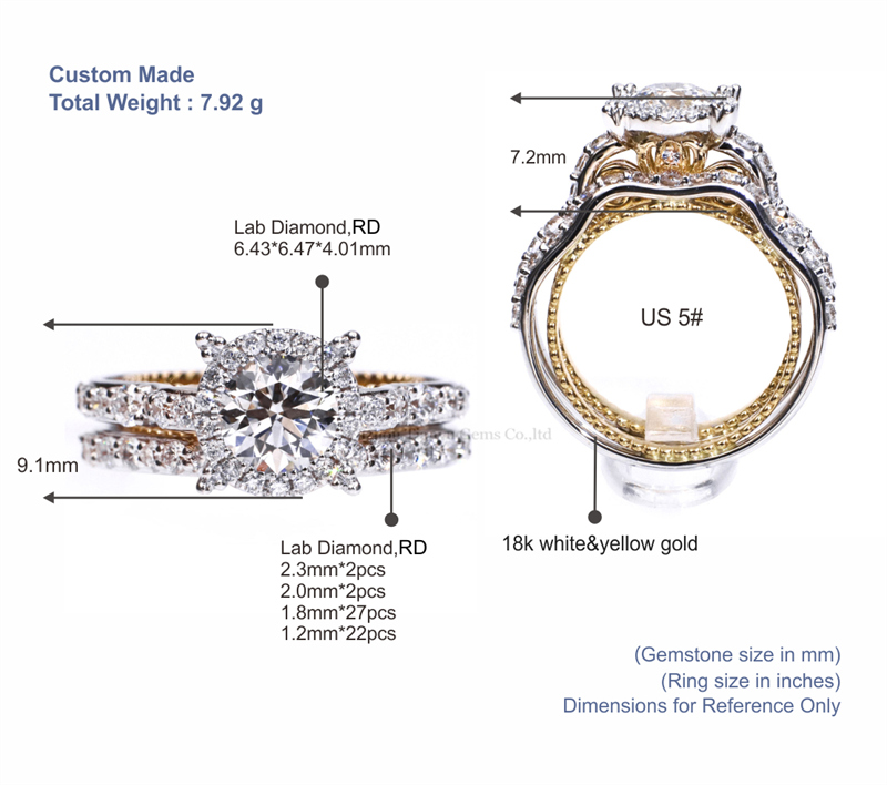 wedding ring sets at Wholesale Prices | Tianyu gems1 5