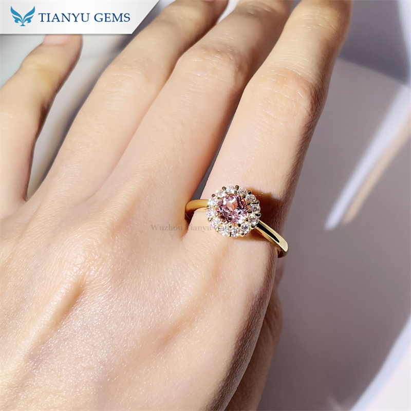 Wholesale gemstone wedding bands Manufacturers | Tianyu gems 4