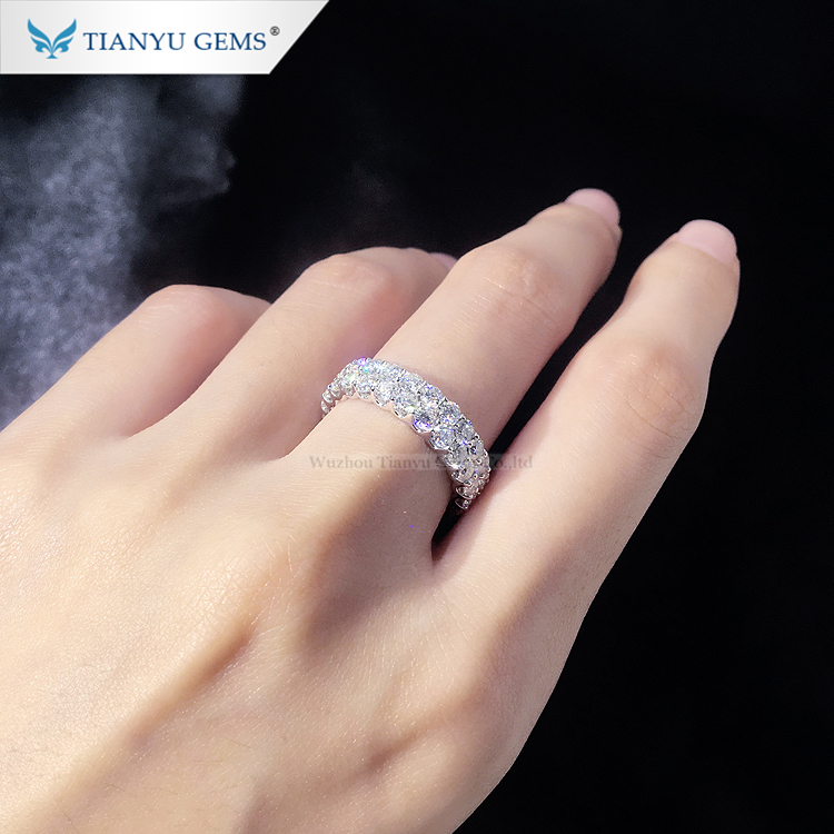 Tianyu gems | Wholesale 24k gold wedding bands Supply 6