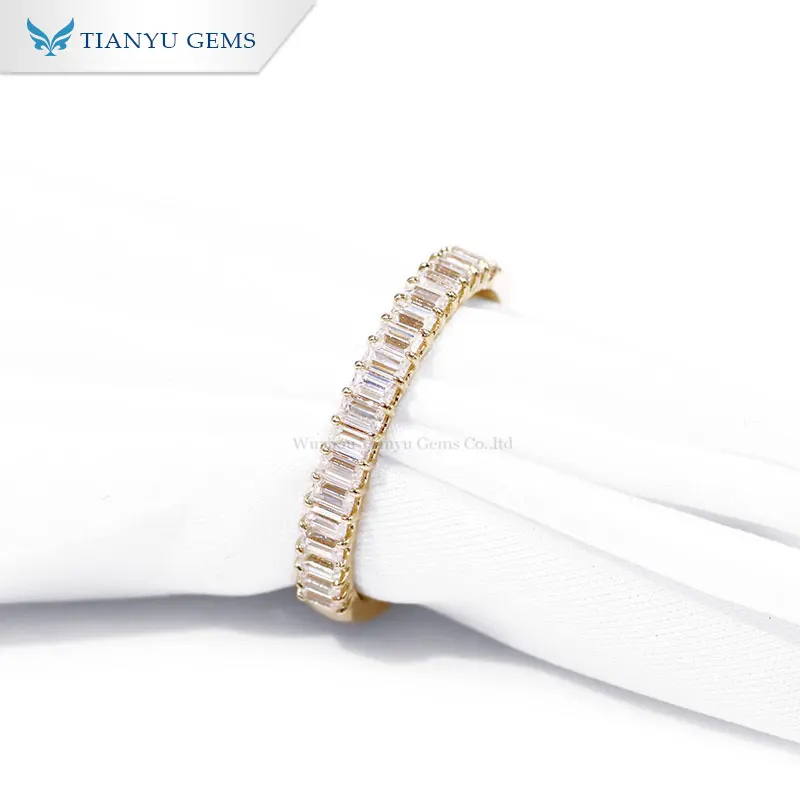 Latest diamond womens wedding band Company | Tianyu gems 4