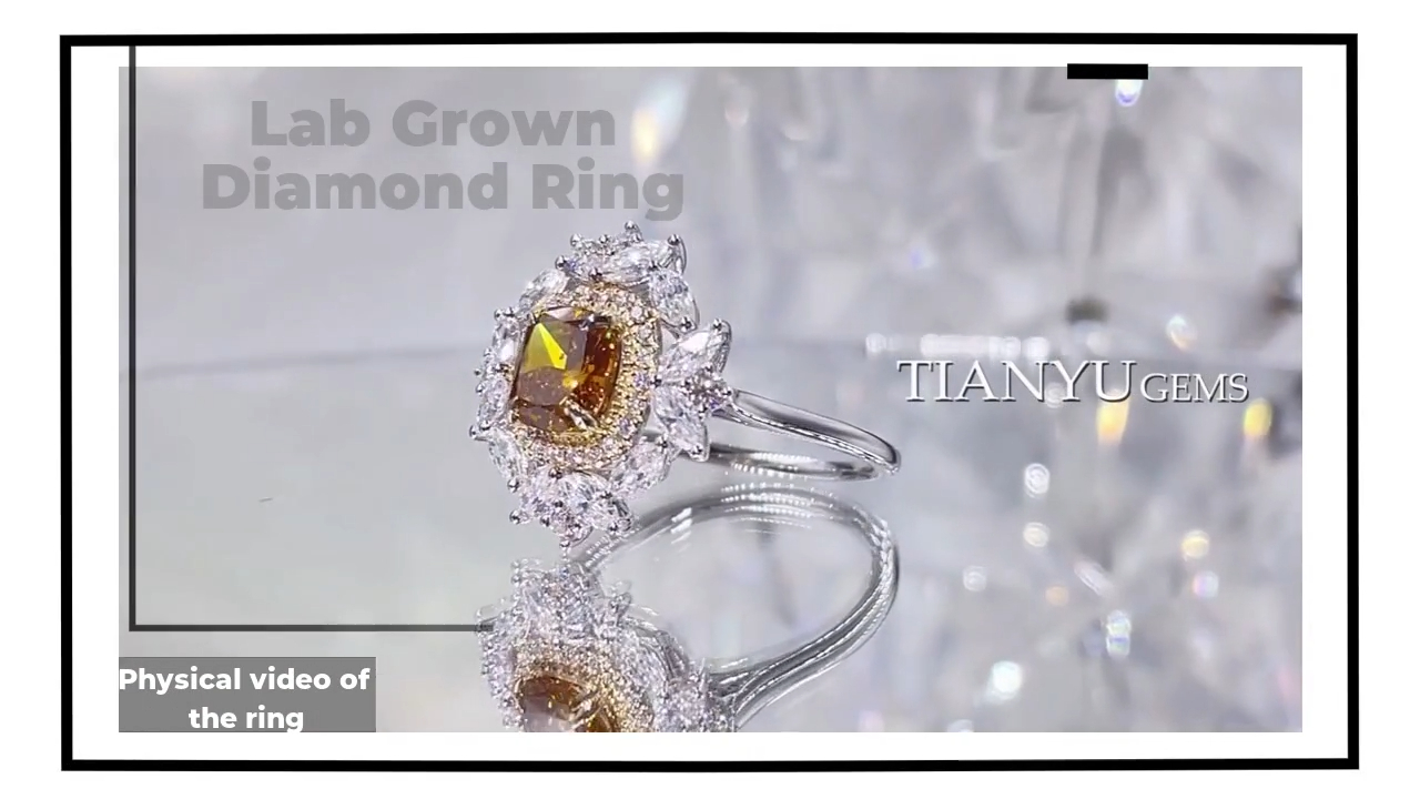 lab grown diamond rings at Wholesale Prices | Tianyu gems 4