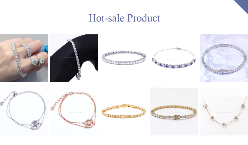 Tianyu gems - Tianyu Gems Customized 16inch 10K 14K Gold 4mm Moissanite Synthetic Diamond Chain Necklace Jewelry Pendant Necklaces 11