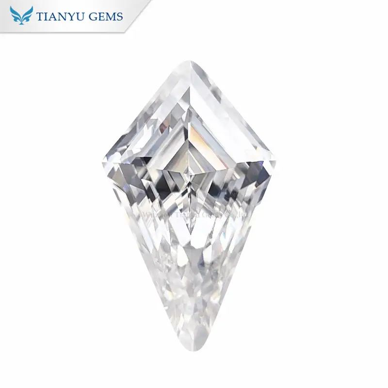 Tianyu Gems Customized Kite Cut Moissanite 1