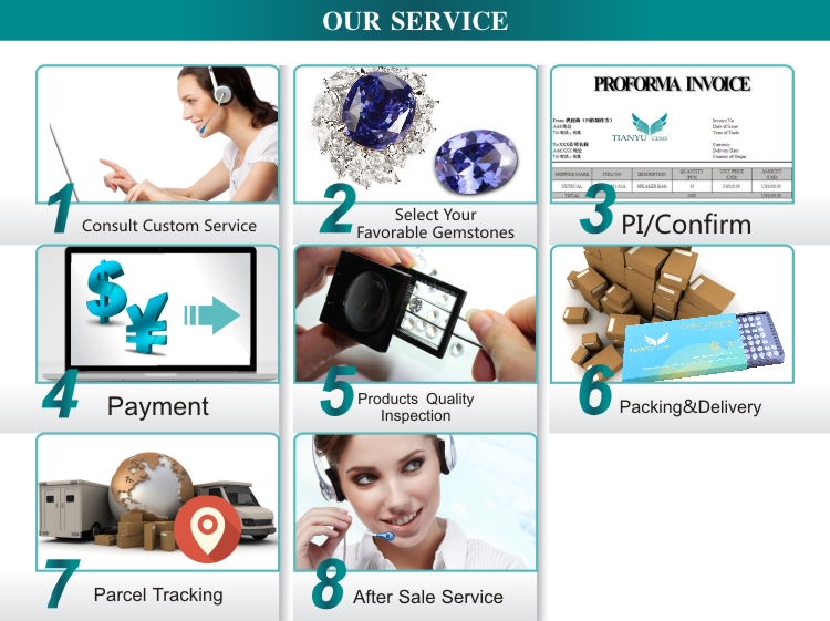 Wholesale diamond anniversary bands Suppliers | Tianyu gems 8