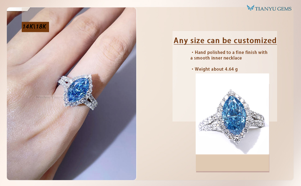 Lab Grown Marquise Diamond Ring: Sustainable Elegance 7