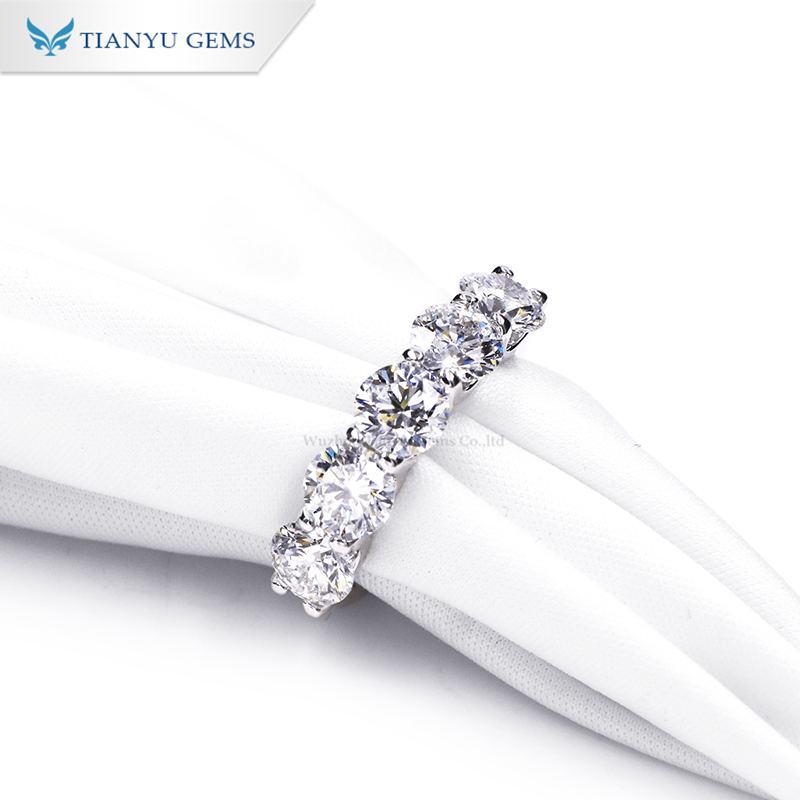 New lab diamond wedding rings Manufacturers | Tianyu gems 8