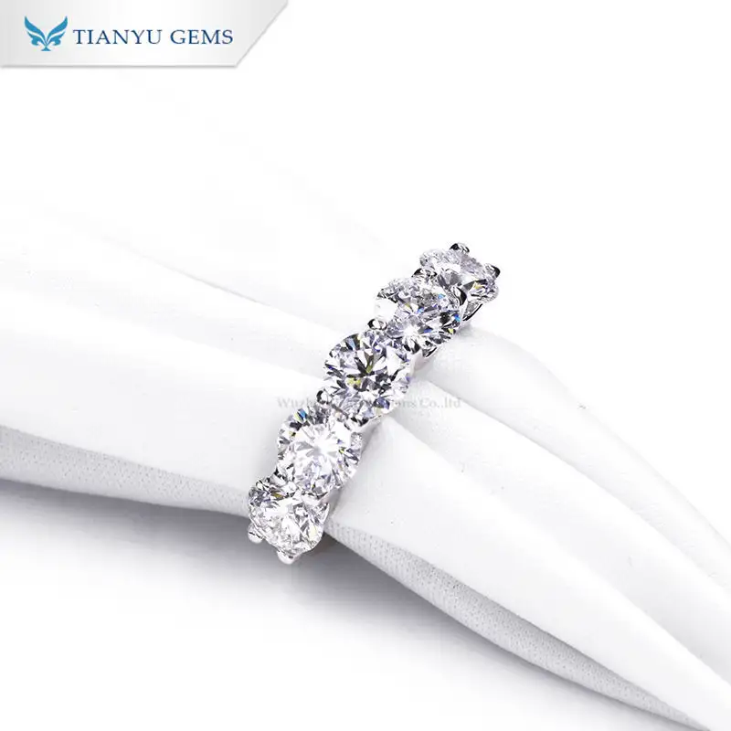 Best marriage rings for couples Factory | Tianyu gems 2