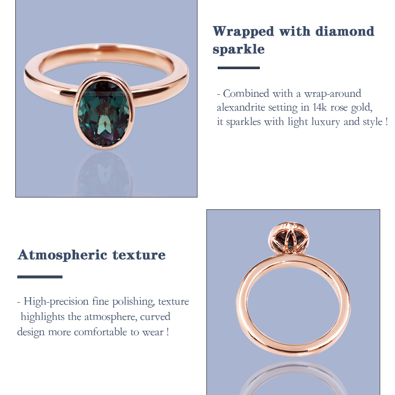 Custom green gemstone engagement rings Company Manufacturer | Tianyu gems 4